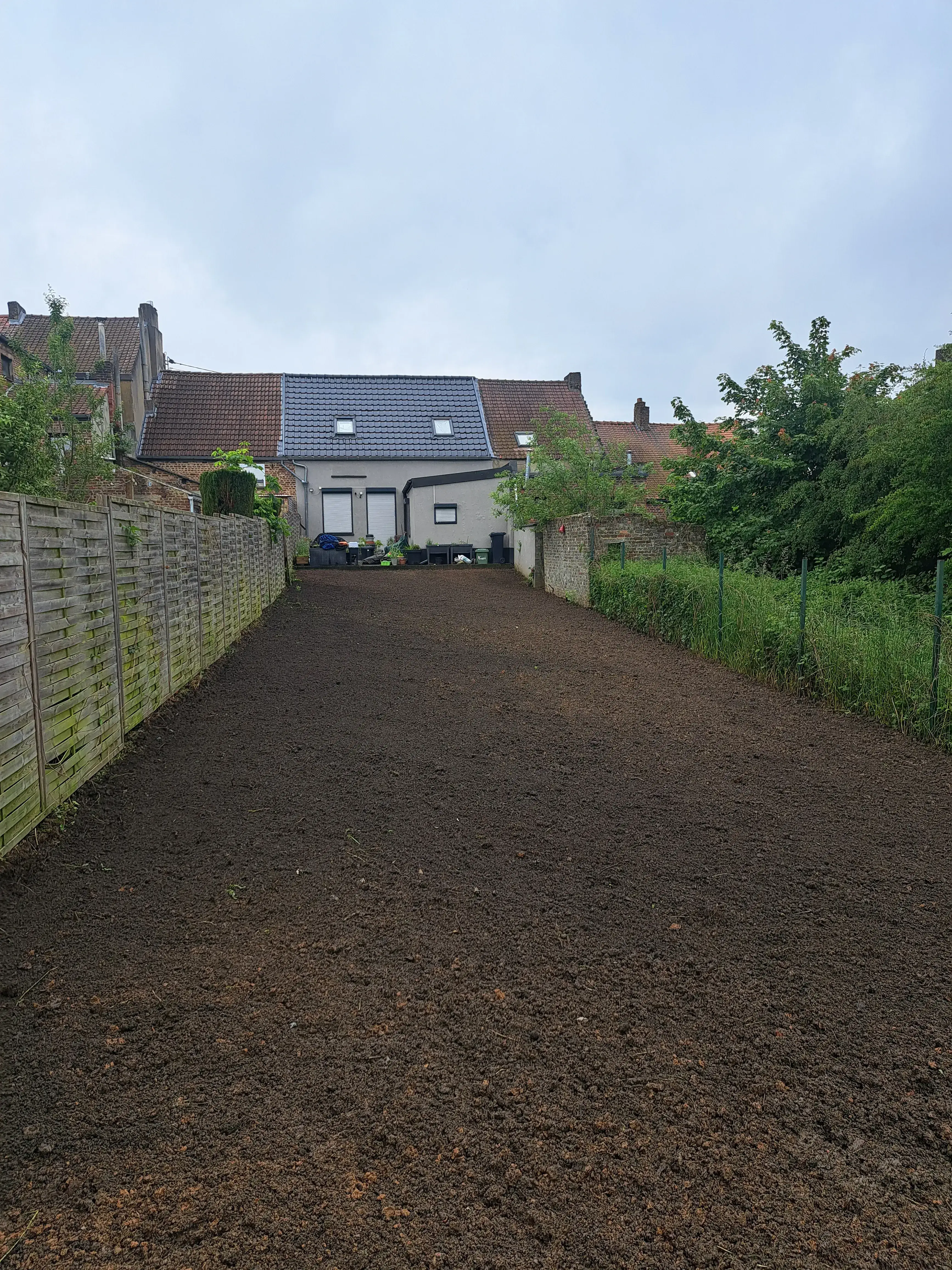 Terrassement maintenant